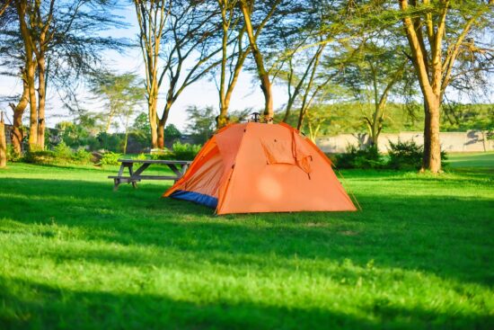 Camping at Zeituni